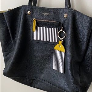 HENRI BENDEL BLACK TOTE BAG